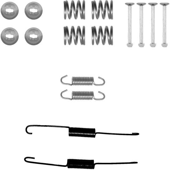 Mintex MBA879 Accessory Kit, brake shoes