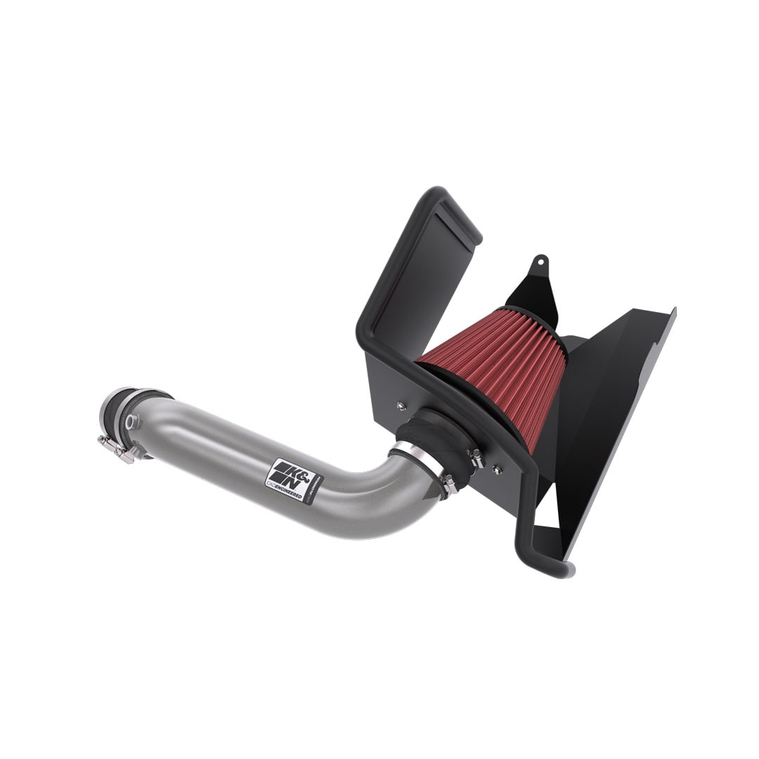 K&N 69-5330TS Cold Air Intake - High-flow, Aluminum Tube - HYUNDAI KONA N L4-2.0L TURBO