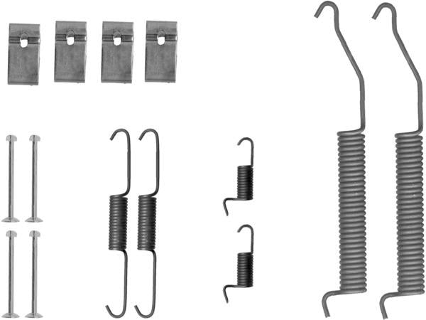 TEXTAR 97016300 Brake Shoe Fitting Kit