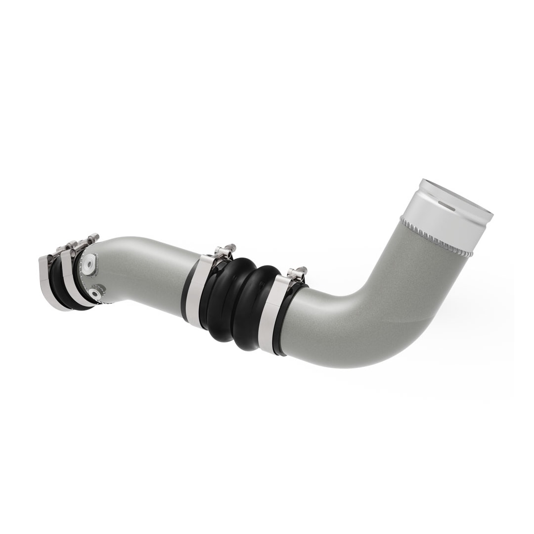 K&N 77-1000KC Charge Pipe - Aluminum Tube - CHEVROLET SILVERADO 2500/3500HD V8-6.6L DSL