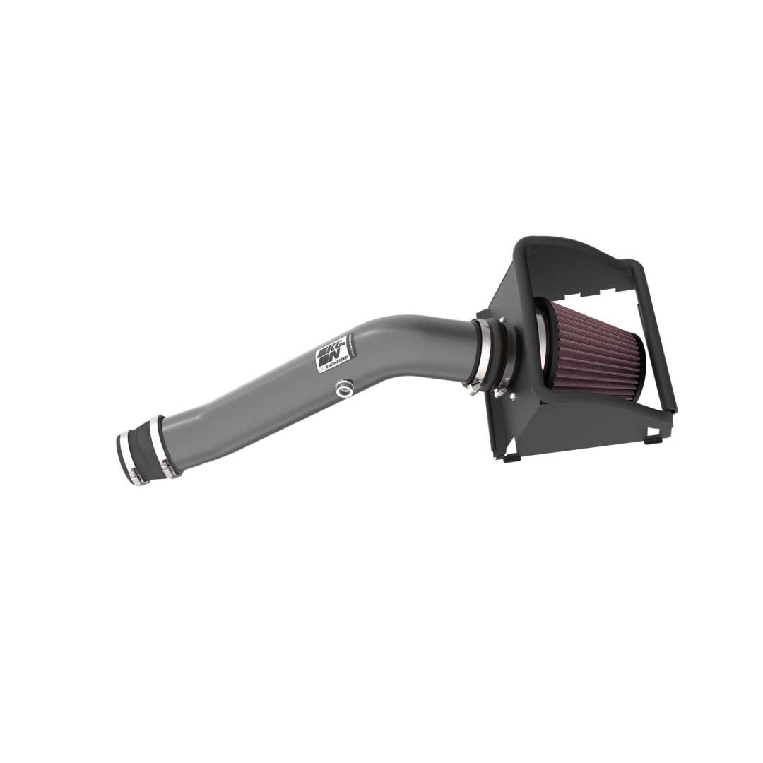 K&N 77-2619KC Cold Air Intake System - High-flow Air Filter, Aluminum Tube - FORD F150 V6-3.3L F/L