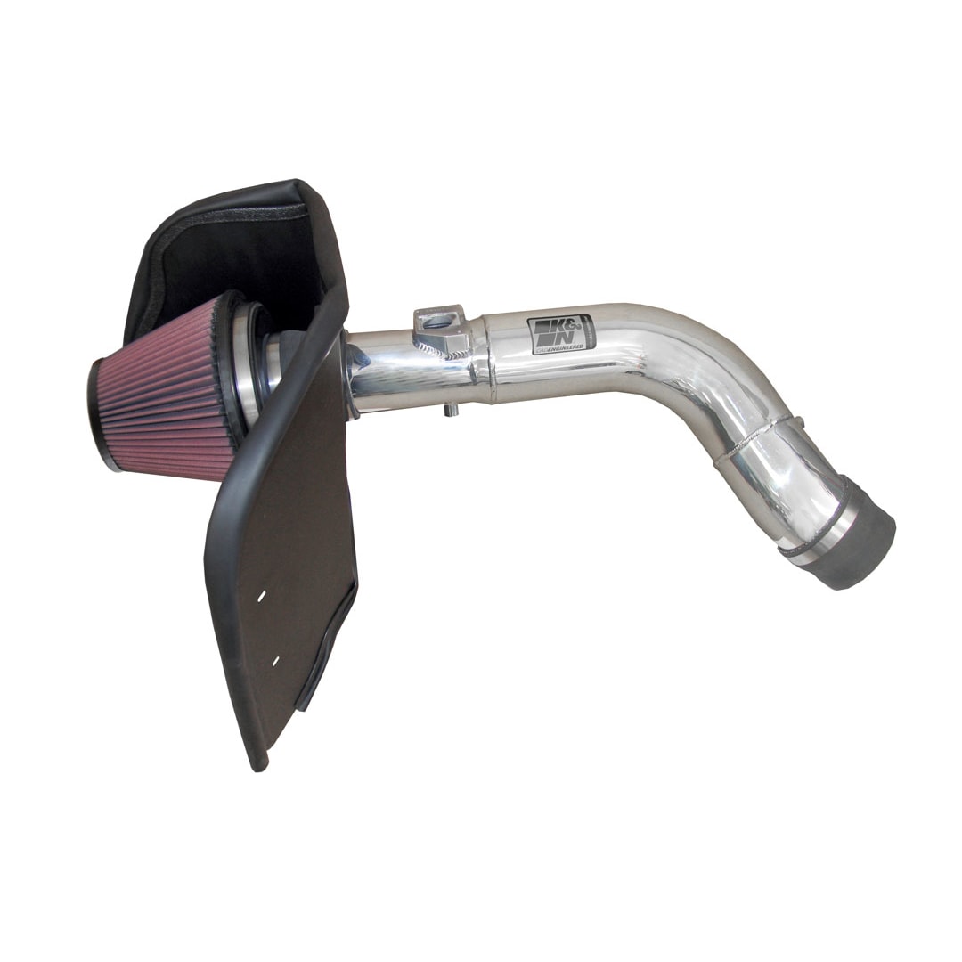 K&N 77-3044KP Cold Air Intake - High-flow, Aluminum Tube - HUMMER H3, L5-3.5L