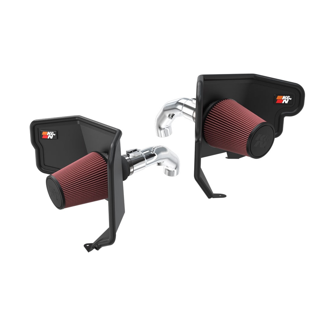 K&N 77-9042KP Cold Air Intake - High-flow, Aluminum Tube - TOYOTA TUNDRA V6-3.4/3.5L