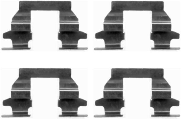 TEXTAR 82507600 Brake Pad Fitting Kit