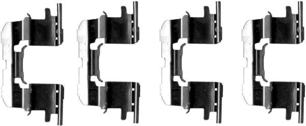 TEXTAR 82059400 Brake Pad Fitting Kit