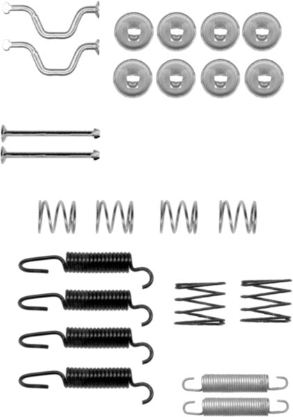 Mintex MBA816 Accessory Kit, parking brake shoes