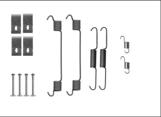 Mintex MBA860 Accessory Kit, brake shoes