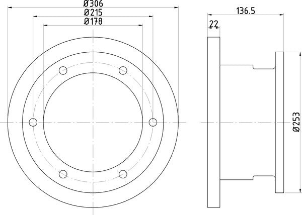 Mintex MDC2377 Brake Disc