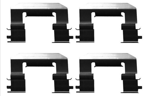 TEXTAR 82542500 Brake Pad Fitting Kit