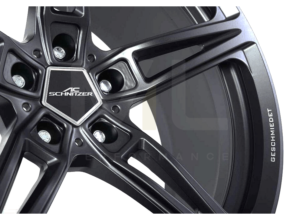 AC Schnitzer BMW F80 F82 F83 F87 AC1 20" Forged Anthracite Alloy Wheel Set (M2, M2 Competition, M3 & M4) - ML Performance EU