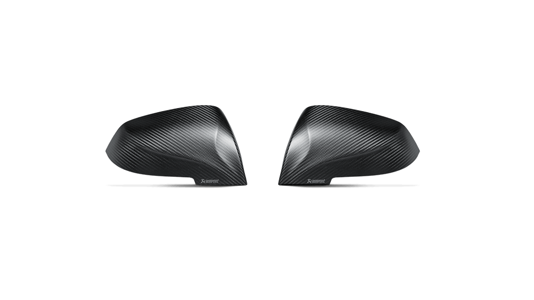 Akrapovic BMW F20 F30 F32 F87 Carbon Fibre Mirror Cap Set (Inc. M140i, 340i, 440i & M2) - ML Performance EU
