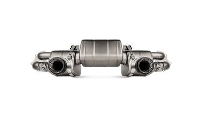Akrapovič Porsche 718 Slip-On Line Titanium Exhaust System (Cayman GT4 & Boxster Spyder) - ML Performance EU
