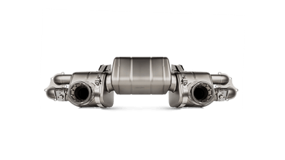 Akrapovič Porsche 718 Slip-On Line Titanium Exhaust System (Cayman GT4 & Boxster Spyder) - ML Performance EU