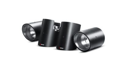 Akrapovič Porsche 958 Cayenne Carbon Tail Pipe Set (Inc. Cayenne, S, GTS & Turbo) - ML Performance EU