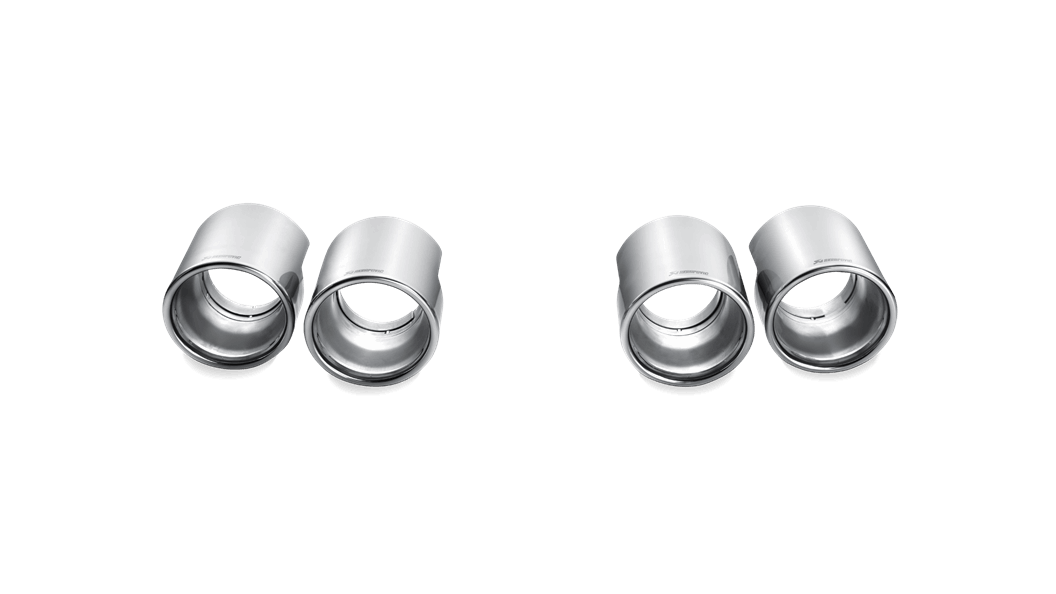Akrapovič Porsche 958 Cayenne Titanium Tail Pipe Set (Inc. Cayenne, Cayenne S, Cayenne S Diesel & Cayenne Turbo S) - ML Performance EU 