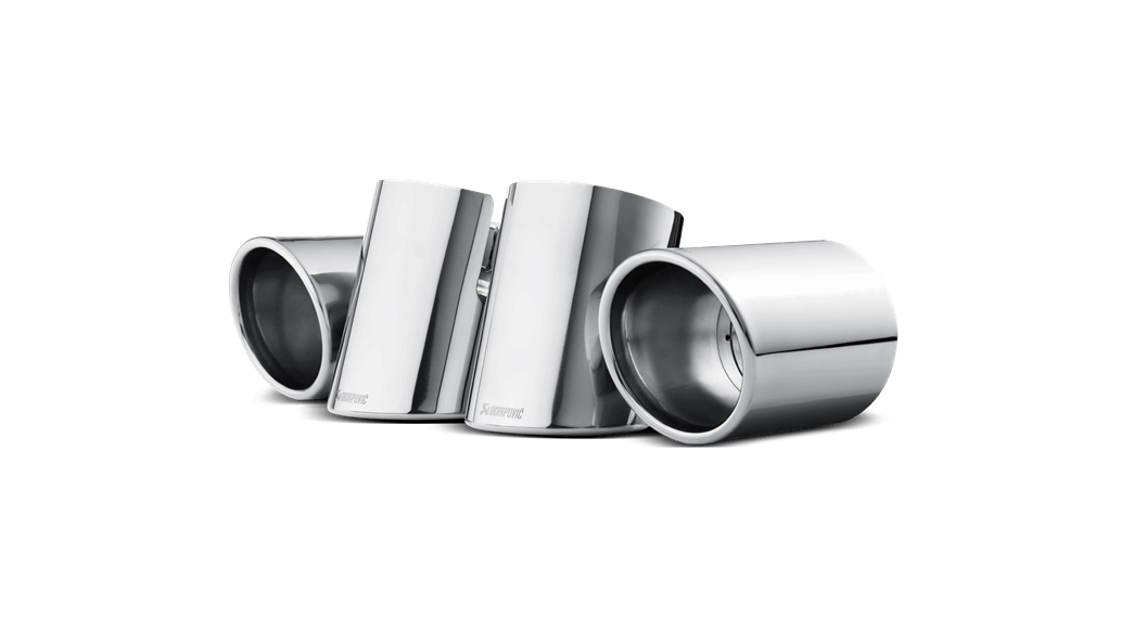 Akrapovič Porsche 958 Cayenne Titanium Tail Pipe Set (Inc. Cayenne, Cayenne S, Cayenne S Diesel & Cayenne Turbo S) - ML Performance EU 