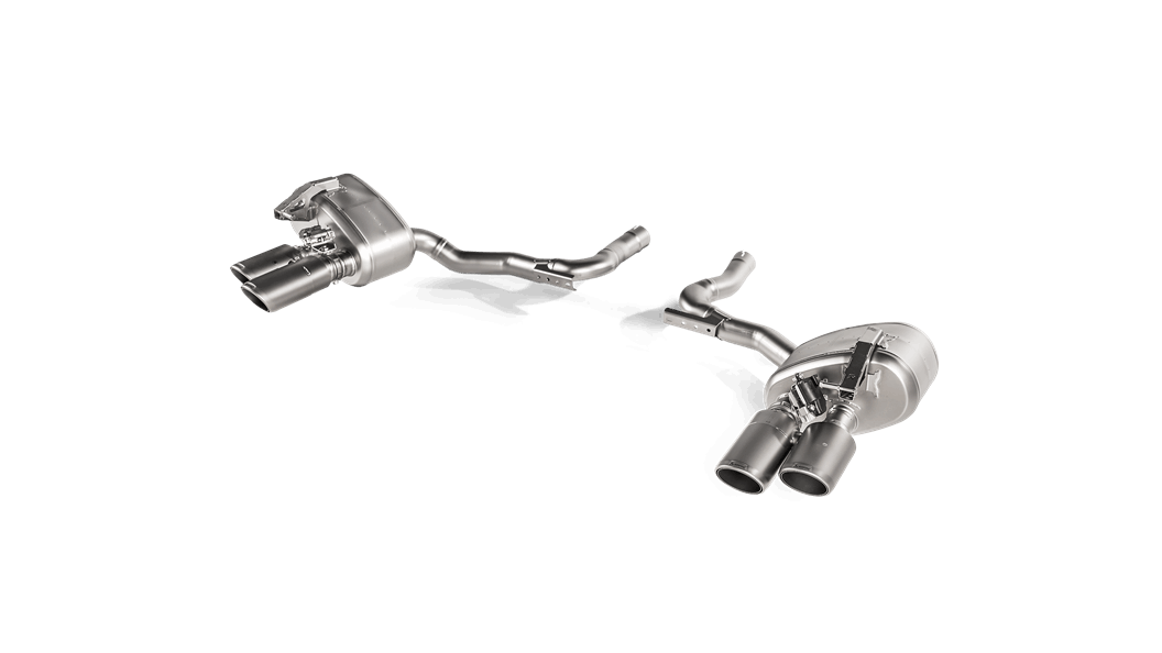 Akrapovič Porsche 971 Panamera 4 Slip-On Line Titanium Exhaust System (Panamera 4 E-Hybrid, Panamera 4S, Panamera Sport Turismo 4 E-Hybrid & Panamera Sport Turismo 4S) - ML Performance EU