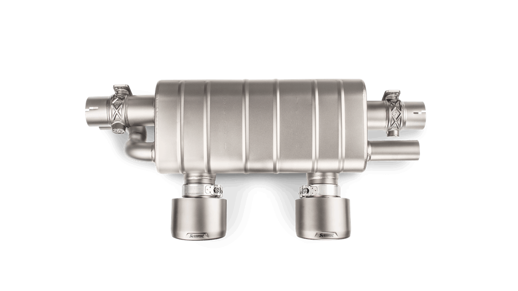 Akrapovič Porsche 991.2 911 Carrera Slip-On Line Titanium Exhaust System (Inc. Carrera, Carrera S, Carrera GTS & Carrera Cabriolet 4S) - ML Performance EU