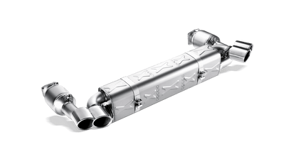 Akrapovič Porsche 997 911 Turbo Slip-On Line Titanium Exhaust System With 100 cpsi Cats - ML Performance EU