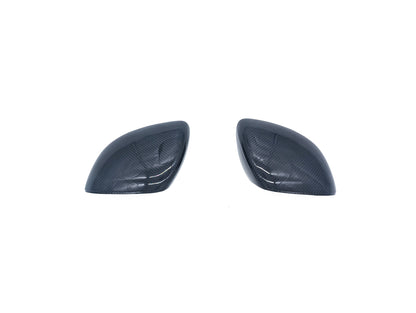 Basic Carbon Mercedes-Benz W206 W223 Dry Carbon Fibre Mirror Covers (Inc. C200, C300, S450 & S500)