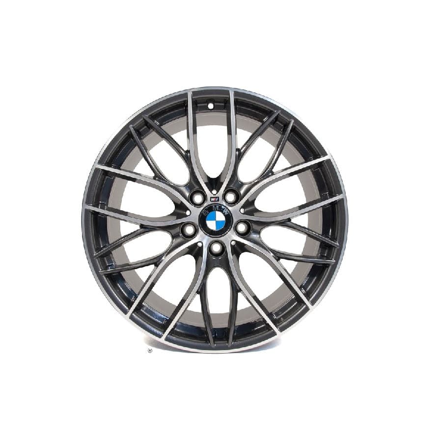Genuine BMW 36116796264 F32 F30 F33 Gloss-Turned Light Alloy Rim 8JX20 ET:36 - Front (Inc. 328i, 430d & 318i) | ML Performance EU Car Parts