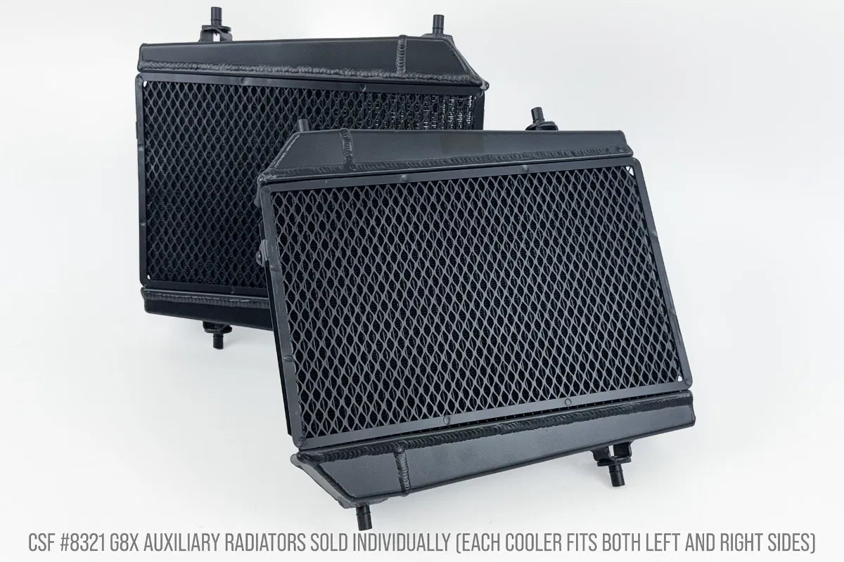 CSF High-Performance Auxiliary Radiators For G8X M3/M4/M2