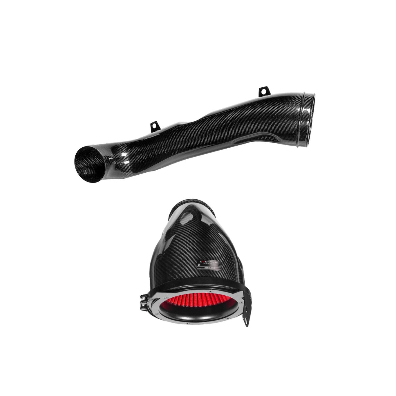 Eventuri BMW G80 G82 Carbon Fibre Intake Retrofit Kit to fit CSL Strut Brace (M3, M3 Competition, M4 &amp; M4 Competition) - ML Performance EU