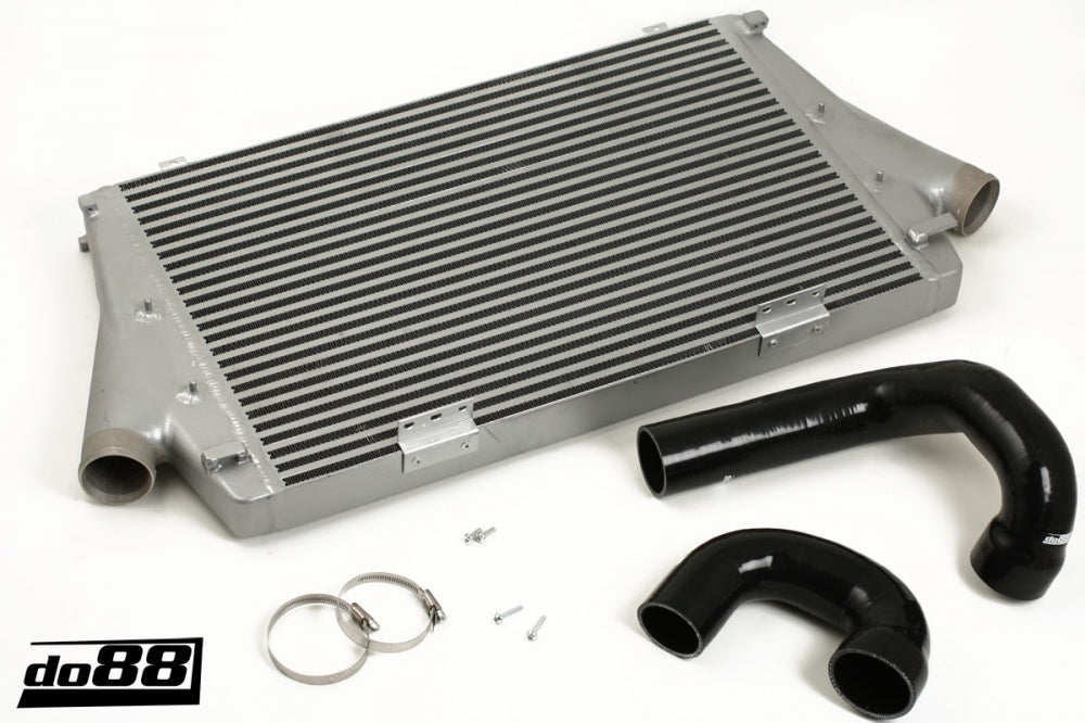 DO88 ICM-110-I4-A-S SAAB 9-3 2.0t 2003- Intercooler, black hoses, Automatic