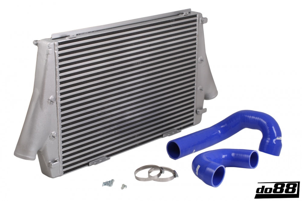 DO88 ICM-110-I4-M-B SAAB 9-3 2.0t 2003- Intercooler, blue hoses, Manual