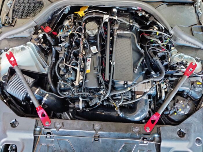 VTT-A9X-CAR-STRUT Toyota Supra A90/91 Carbon Fiber Strut Braces