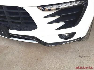 Vivid Racing VR-MACAN-600 VR Aero Carbon Fiber Front Bumper Canards Porsche Macan 2014-2017