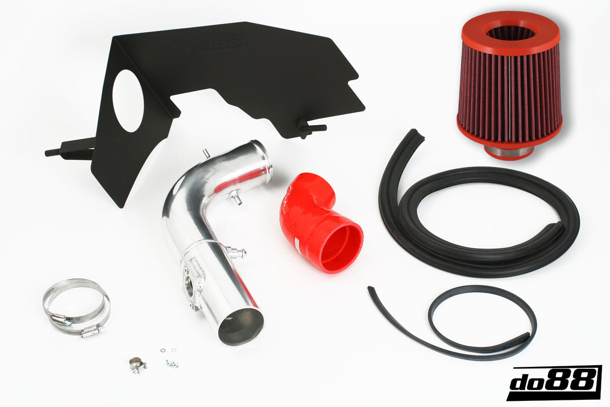 DO88 IR-110R-Filter SAAB 9-3 2.0T 2005- Turbo intake system with filter, red hose