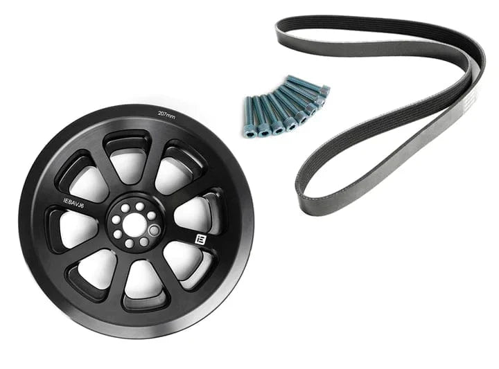 Integrated Engineering IEBAVJ6 Audi 3.0T TFSI B8 C7 207mm Crank Pulley & Damper Upgrade Kit (Inc. S4, S5, A6 & A7) - ML Performance EU