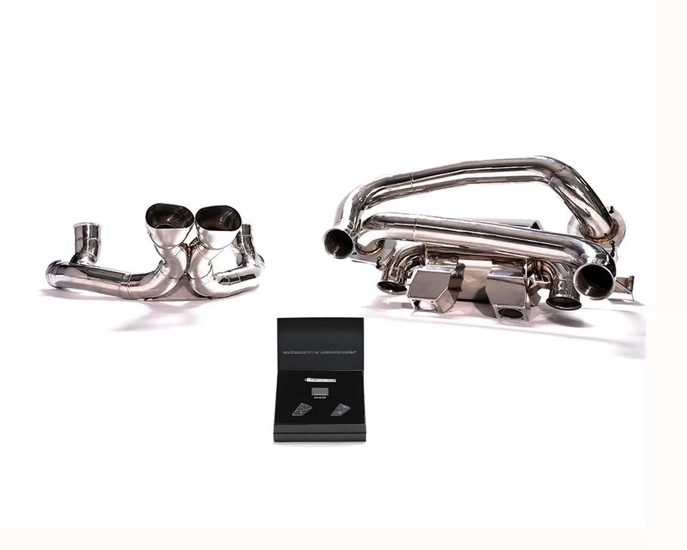 Stainless Steel Valvetronic Exhaust System Lamborghini Murcielago LP640 2006-2010 | ML Performance Car Parts