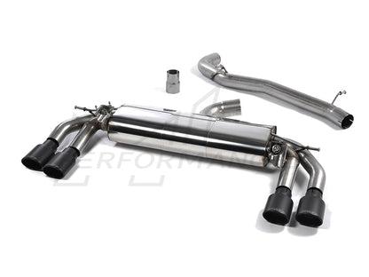 MillTek Audi 2.0TFSI 8S TTS Non-Resonated Cat-Back Exhaust - ML Performance EU