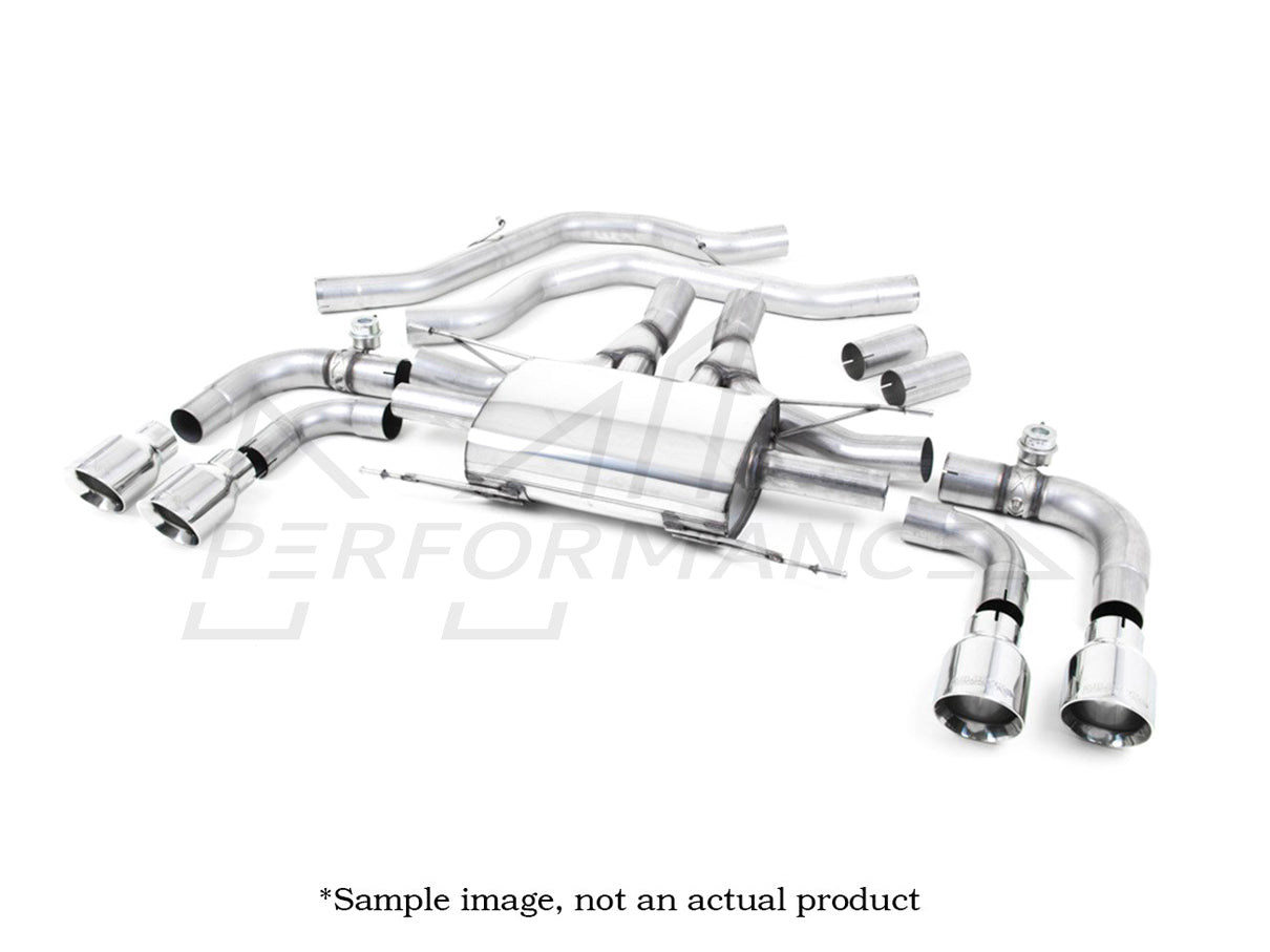 MillTek Audi 8V & 8V.2 S3 Resonated Cat-Back Exhaust (GPF/OPF Models) - ML Performance EU