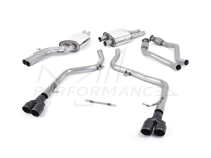 MillTek Audi B8 S4 Race Cat-Back Exhaust - ML Performance EU