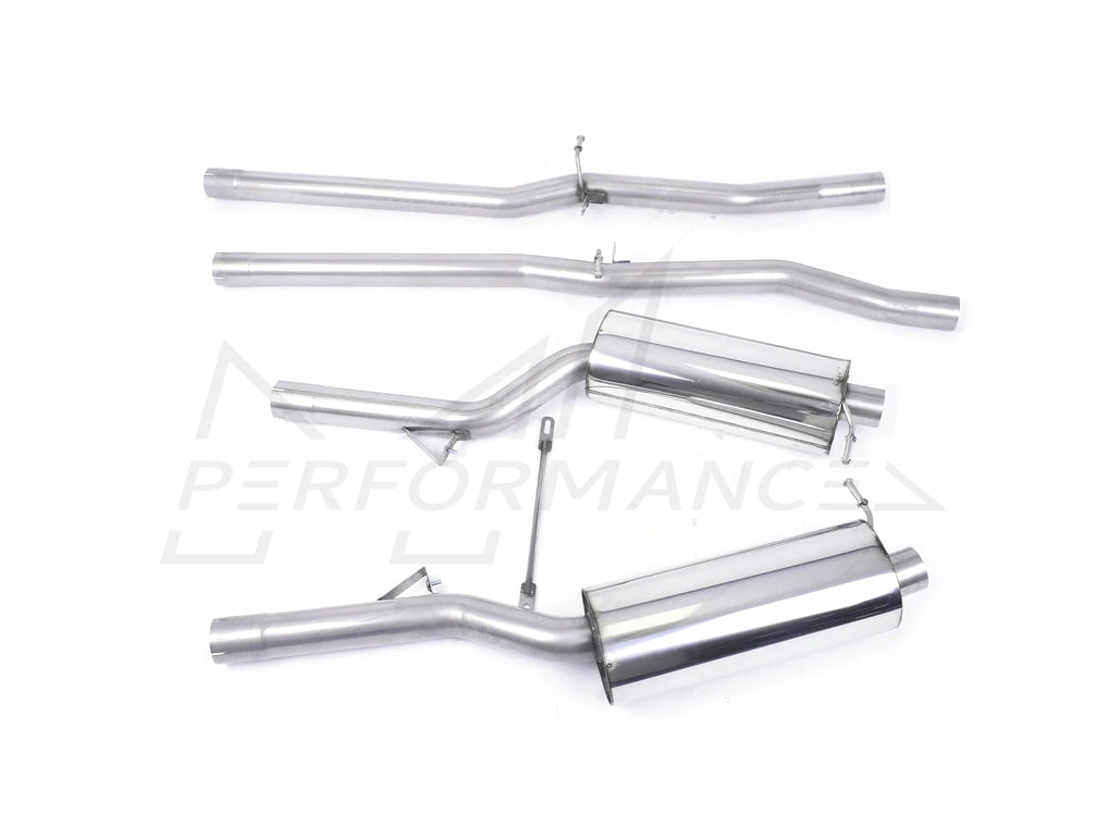 MillTek Audi C5 RS6 Non-Resonated Cat-Back Exhaust - ML Performance EU