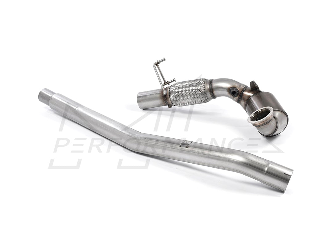 MillTek Volkswagen Golf MK7 R Estate / Variant 2.0 TSI 300PS Large Bore Downpipe and Hi-Flow Sports Cat - ML Performance EU