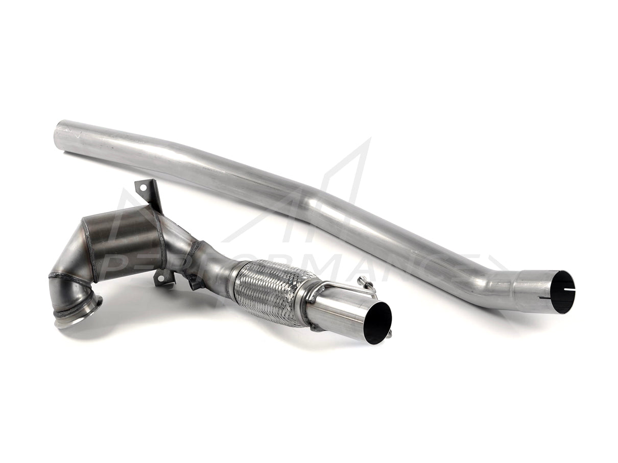 MillTek Volkswagen Golf MK7 R Estate / Variant 2.0 TSI 300PS Large Bore Downpipe and Hi-Flow Sports Cat - ML Performance EU