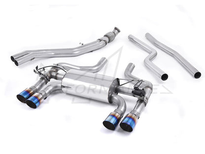 Milltek BMW F87 Cat-back Hollowtek Twin Valved system (M2) - ML Performance EU