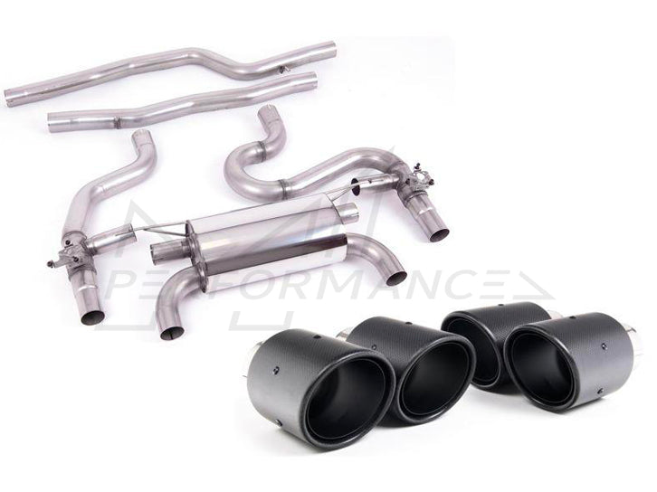 MillTek BMW F87 M2 Competition Equal Length GPF/OPF Cat Back Exhaust - ML Performance EU