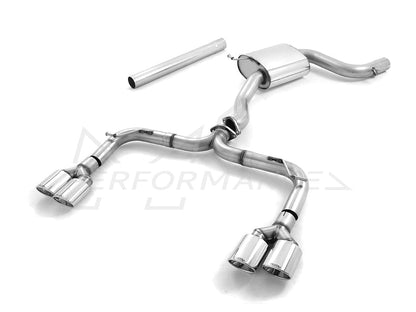MillTek Volkswagen MK7 Golf GTI Resonated Cat-Back Exhaust - ML Performance EU