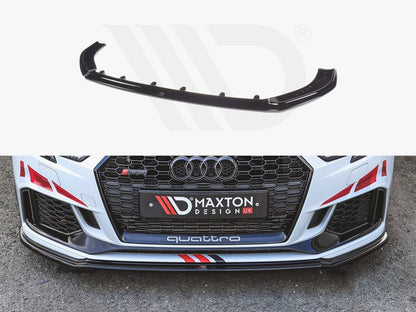 Maxton Design Audi 8V.5 RS3 Sportback Front Splitter V.2 - ML Performance EU