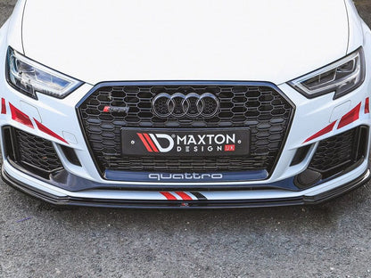 Maxton Design Audi 8V.5 RS3 Sportback Front Splitter V.1 - ML Performance EU