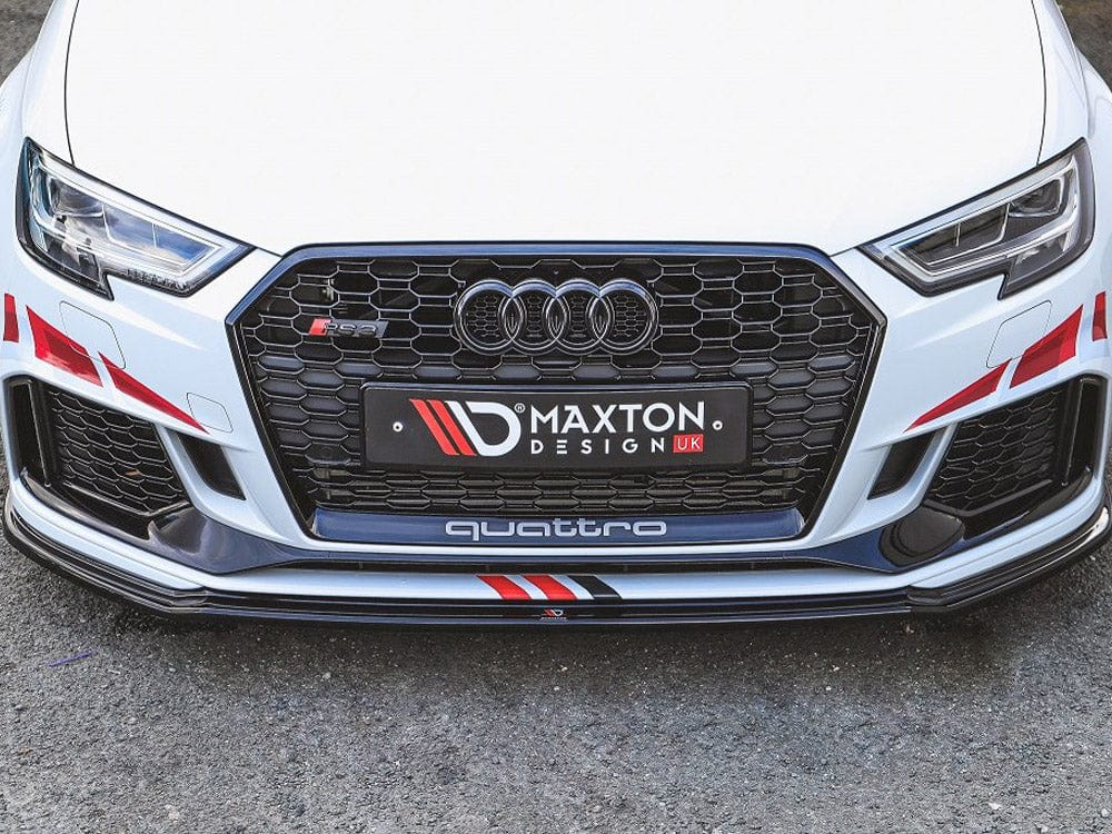 Maxton Design Audi 8V.5 RS3 Sportback Front Splitter V.2 - ML Performance EU