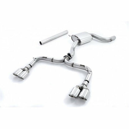 MillTek Volkswagen MK7.5 Golf R Estate (Non-OPF Equipped Models) Cat-Back Exhaust System - ML Performance EU