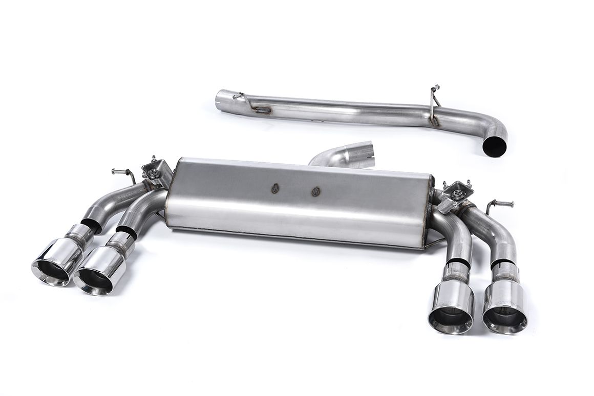 MillTek Audi 8V S3 Non-Resonated Cat-Back Exhaust (Sportback) - ML Performance EU