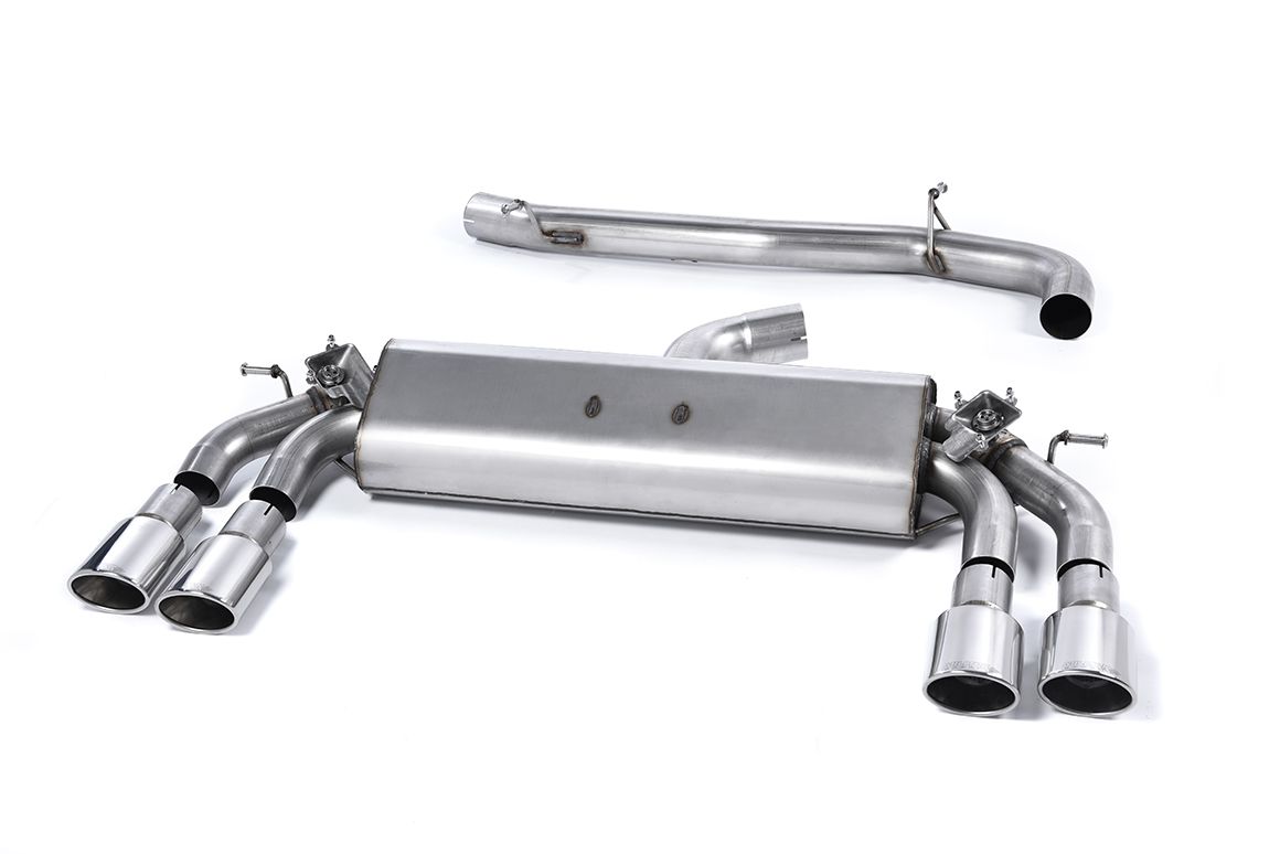 MillTek Audi 8V S3 Non-Resonated Cat-Back Exhaust (Sportback) - ML Performance EU