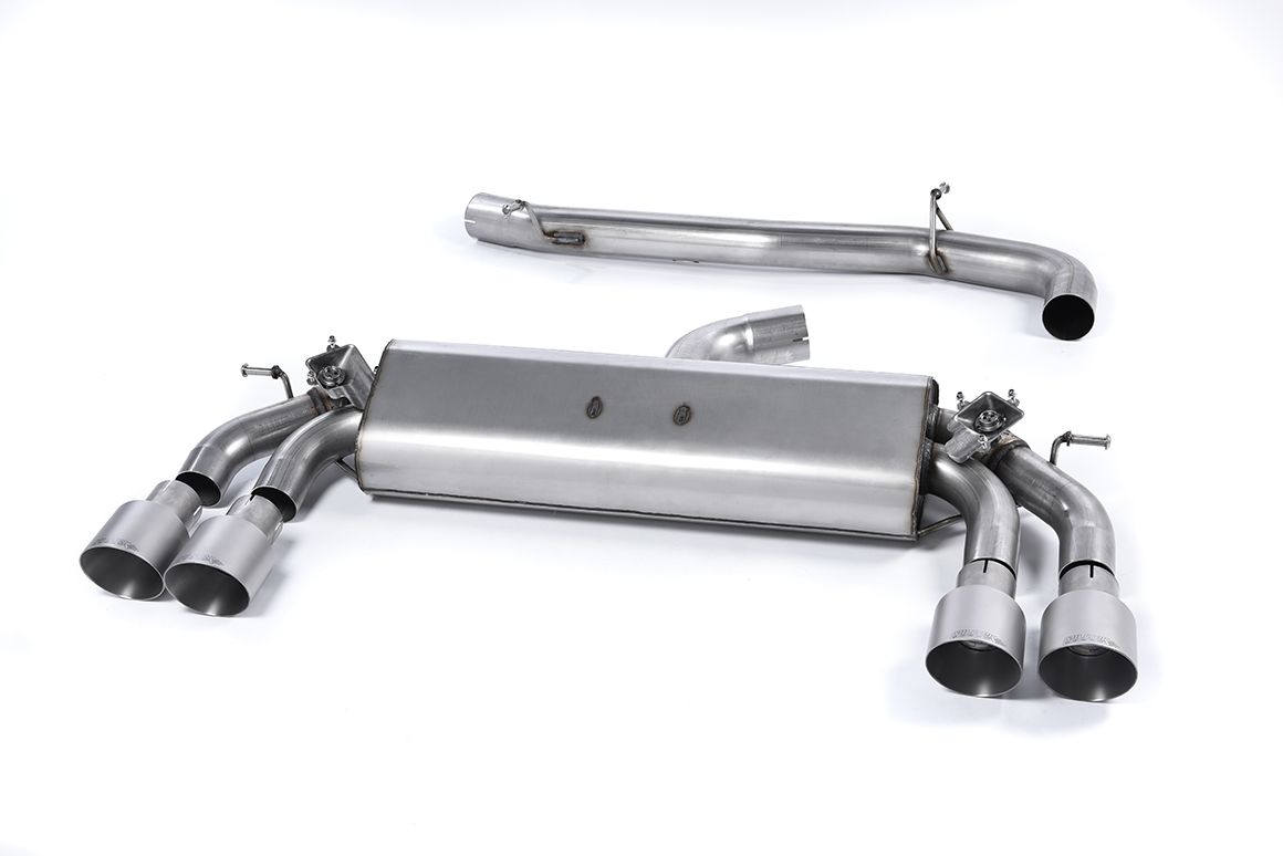 MillTek Audi 8V S3 Non-Resonated Cat-Back Exhaust - ML Performance EU